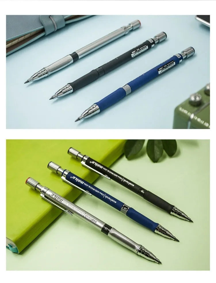 2.0mm Mechanical Pencil Set, 2B — Pencils & Lead Refills for Drawing & Sketching