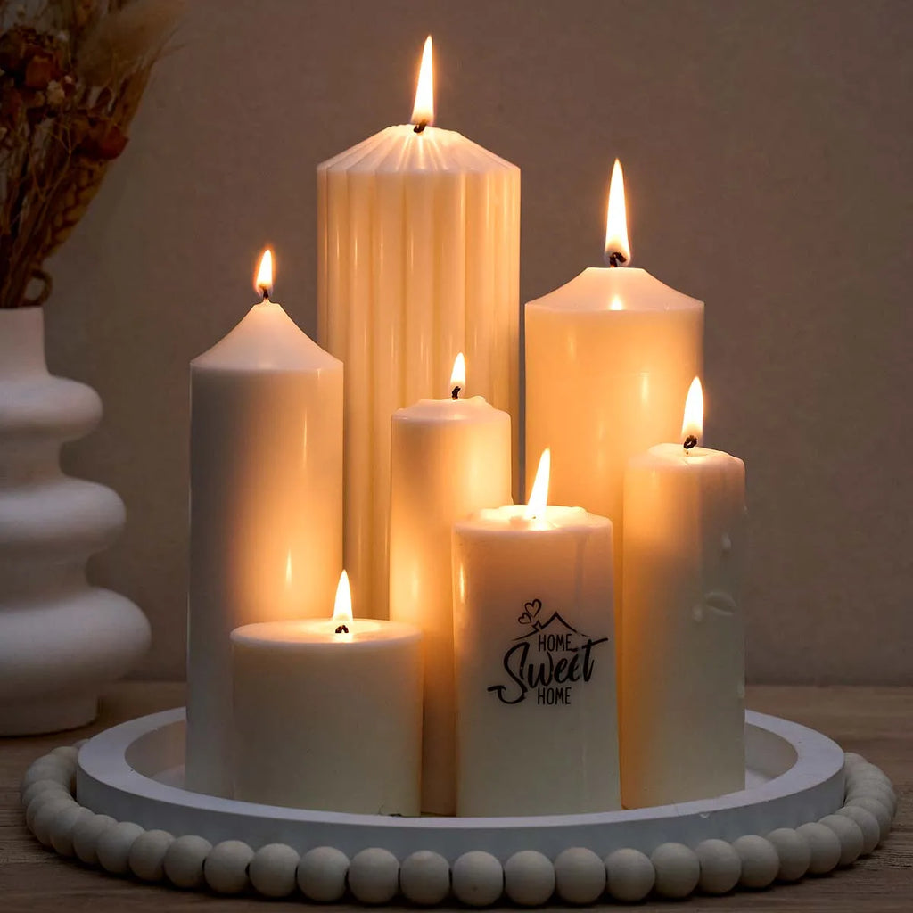 50pcs 5-20cm Candle Wicks Waxed Cotton Set Smokeless Wax Core DIY Soy Wax Core Wax Wick For Candles Making Supplies