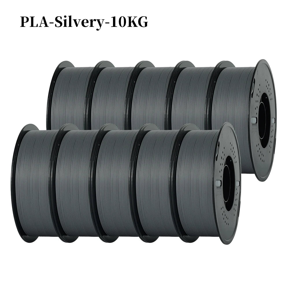 KINGROON 10KG/22LBS Multicolor PLA Filament 1KG/Roll 1.75mm For 3D Printer Material for 3D Printing 3D Printer Filament Free Shipping