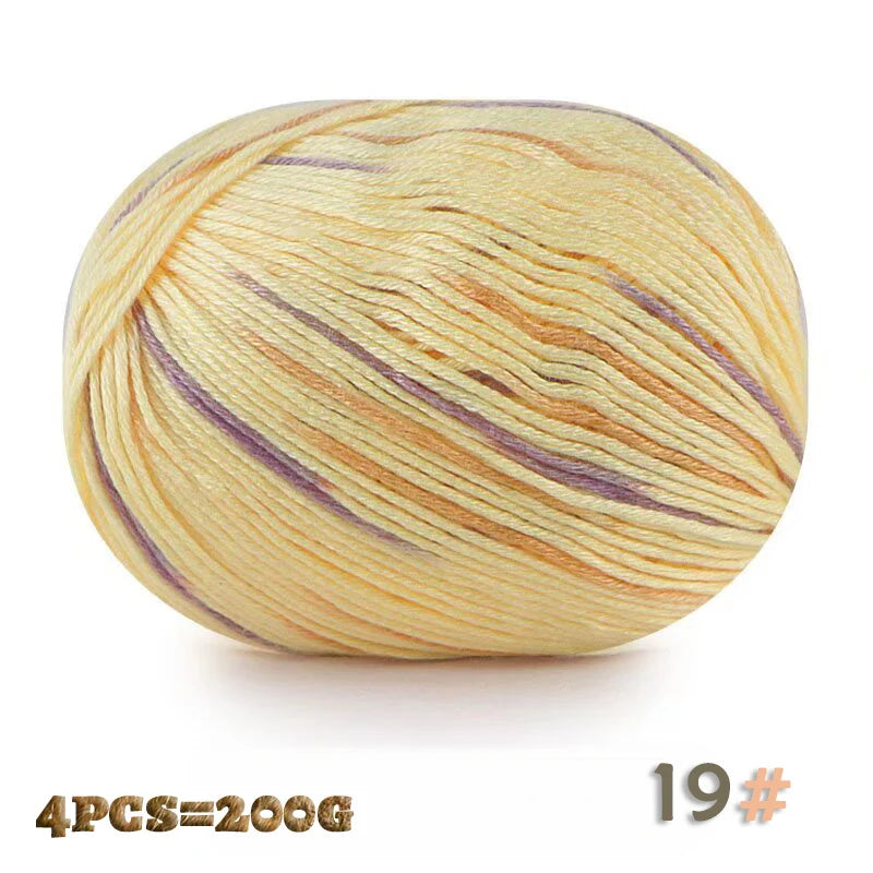 Yarn, Medium-Thick for Handmade Sweaters, Hats, Scarves, Gloves & Shoes