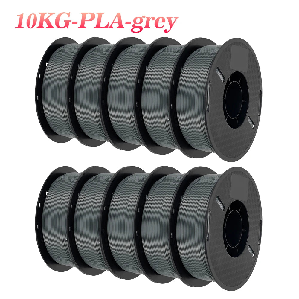 KINGROON 10KG/22LBS Multicolor PLA Filament 1KG/Roll 1.75mm For 3D Printer Material for 3D Printing 3D Printer Filament Free Shipping