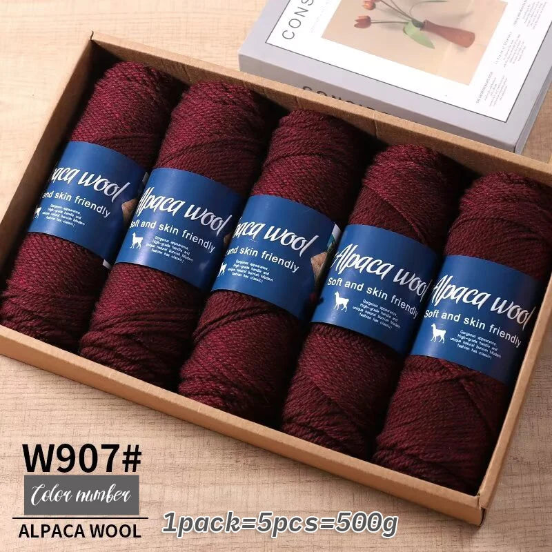 Yarn, Coarse for Hand Knitting Coats, Jackets, Sweaters & Winter Scarves