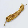Embroidery Thread, Gold-Colored for Handmade Needlework & Stitching Crafts