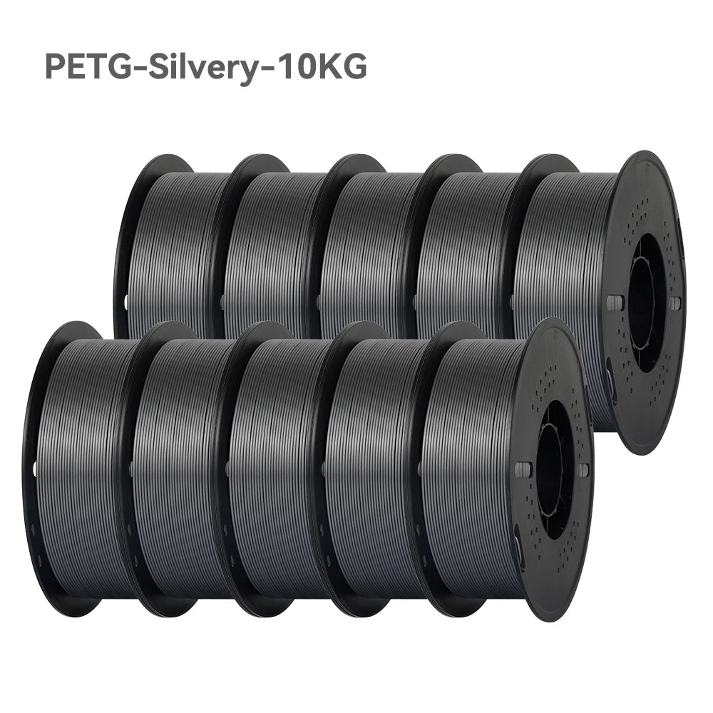 3D Printer Filament PETG 10KG 1.75mm Tangle-Free 20 Colors KINGROON