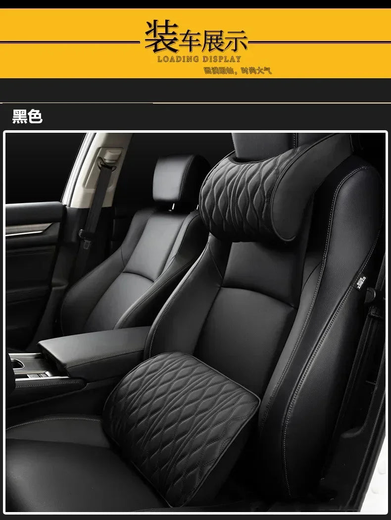 Car Headrest Lumbar Support Memory Premium Quality Replacement Accessory