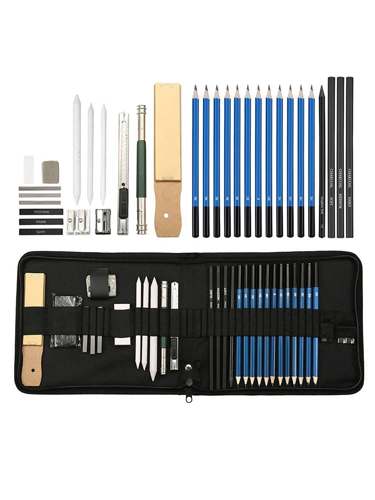 Uncle Pooter's Art Supplies - Acrylic Paint, Oil Paint, Water Color, Graphite, Charcoal, Blending, DIY Art Supplies Pencils, Pens, Mechanical Pencils, Pigments