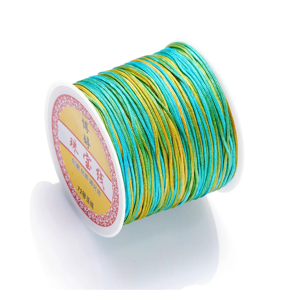 Nylon Beading Cord Chinese Knot Tassel Thread Roll DIY Jewelry Making