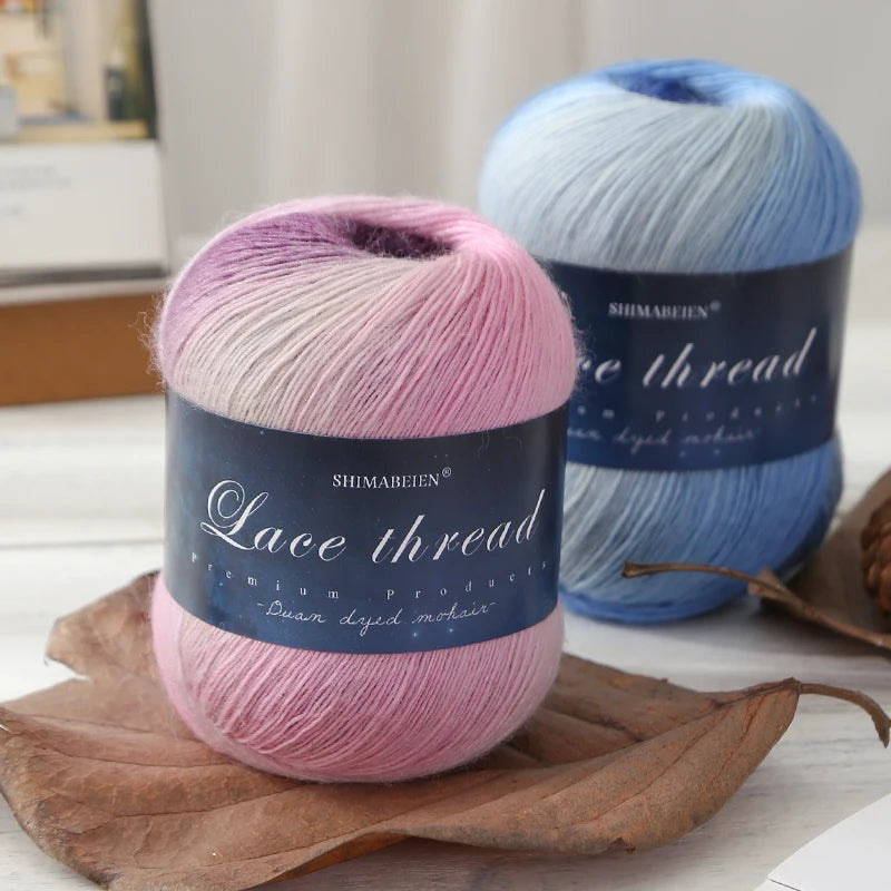Yarn, Rainbow Gradient for Handmade Shawls, Hats, Scarves & Sweaters