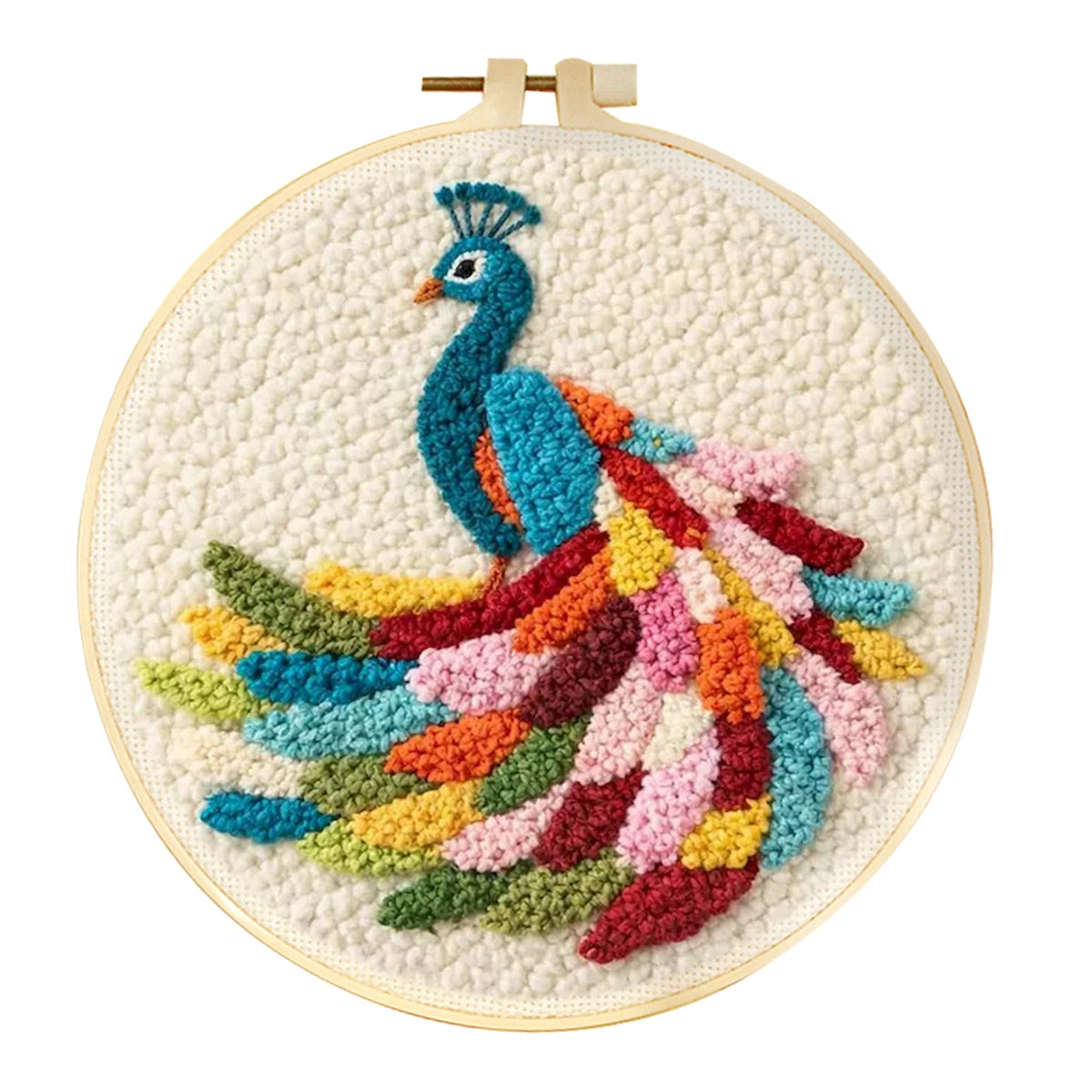 Punch Needle Kit, Scenery Designs for Beginner Embroidery & Handmade Gifts