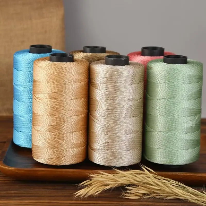 Yarn, Flat Ribbon for Crochet Sun Hats, Sandals, Bags & Summer Crafts