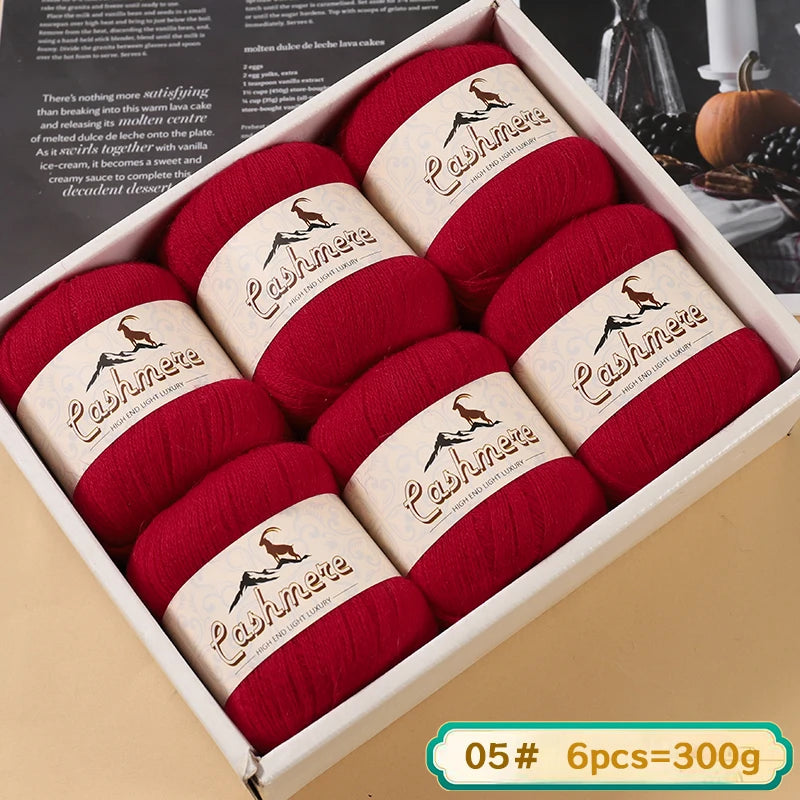 Yarn, Fine for Hand Knitting Sweaters, Scarves, Hats & Winter Accessories