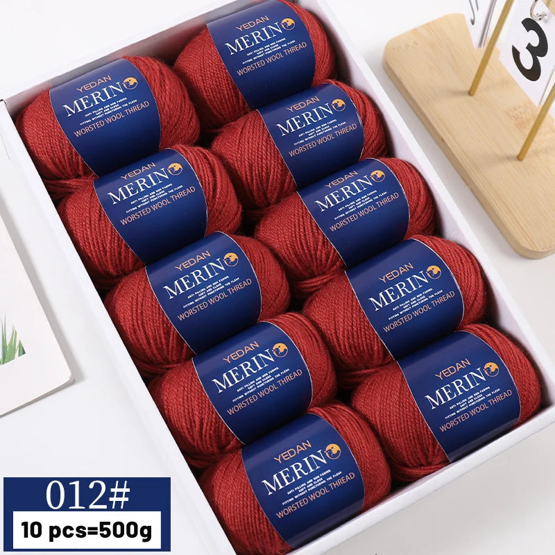 Yarn, Fine for Hand Knitting Sweaters, Scarves, Hats & Winter Accessories