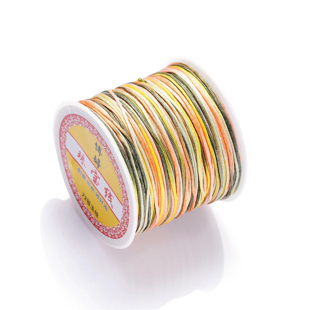 Nylon Beading Cord Chinese Knot Tassel Thread Roll DIY Jewelry Making