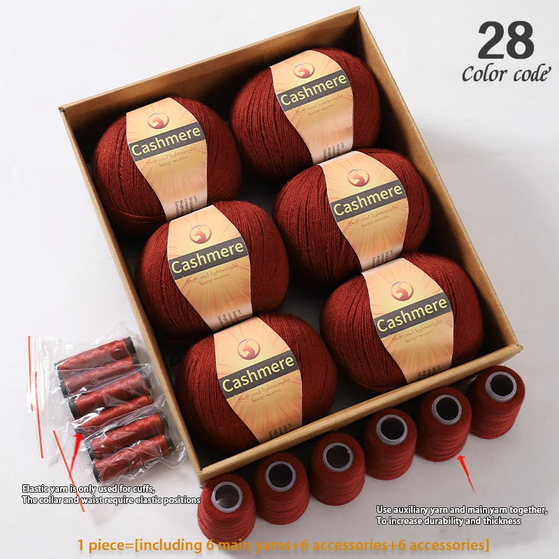 Yarn for Hand Knitting Sweaters, Scarves, Hats & Winter Layering Projects