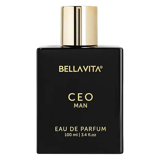 Bellavita CEO Man Eau de Parfum bottle on a white background
