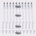 Perfume Refill Tool Set Plastic Funnels Pipettes Droppers and Syringes