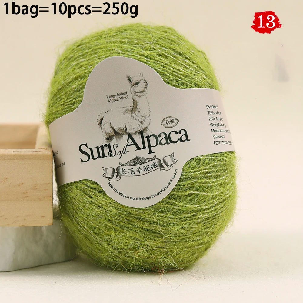 Yarn, Long-Pile Multicolor for Sweaters, Gloves, Shawls & Decorative Crafts