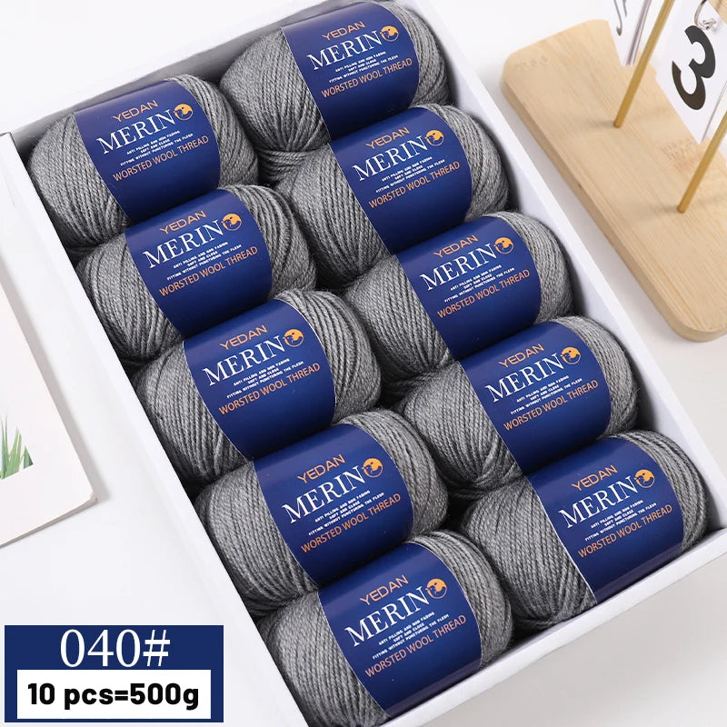 Yarn, Fine for Hand Knitting Sweaters, Scarves, Hats & Winter Accessories