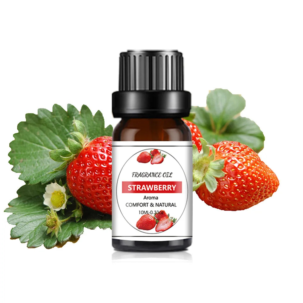 Fragrance Oil 10ml 33 Scents DIY Candle Soap Aromatherapy Diffuser 0.33oz