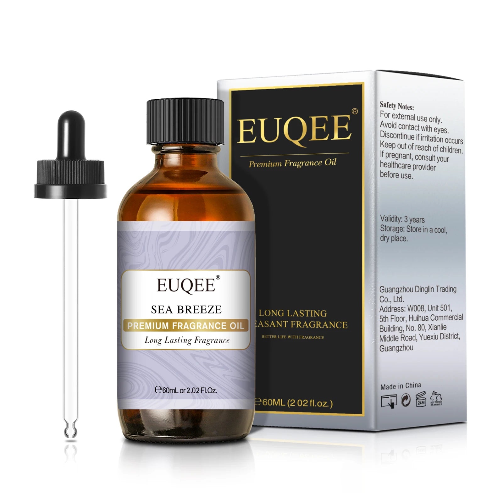 EUQEE 60ml Premium Fragrance Oil For Diffuser Candle Making Coconut & Vanilla Japanese Magnolia Bubble Gum Aroma Fragrance Oils