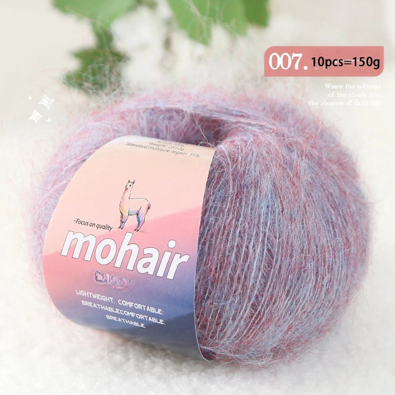 Yarn, Multicolor for Handmade Sweaters, Openwork Coats, Scarves & Shawls