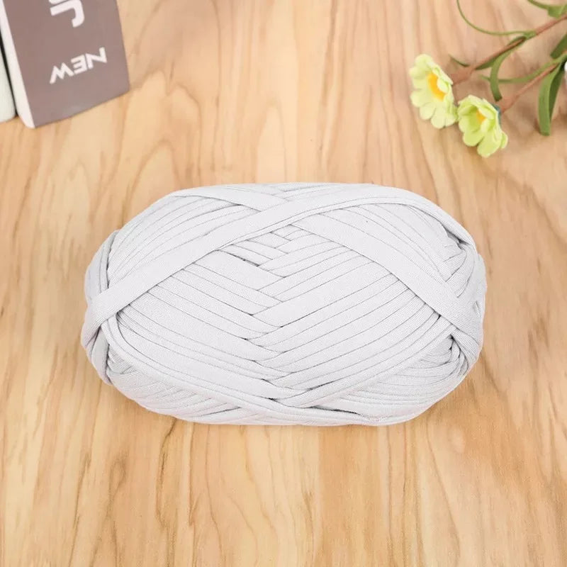 Yarn, Flat T-Shirt Style for Crochet Rugs, Bags, Slippers & Handmade Crafts