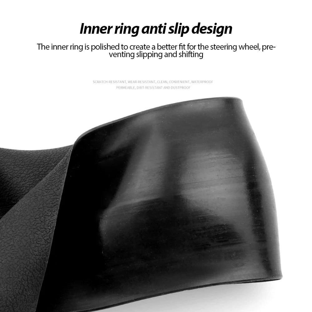 Silicone Car Steering Wheel Cover Steering Wheel Cover Anti-Slip Comfort