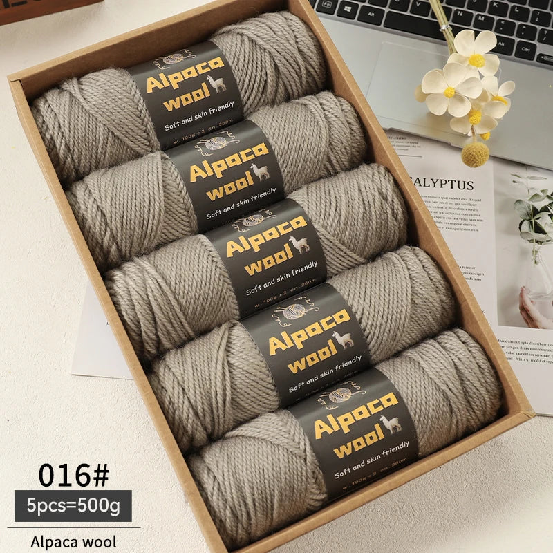 Yarn, Chunky for Knitting Sweaters, Coats, Hats, Gloves & Leg Warmers