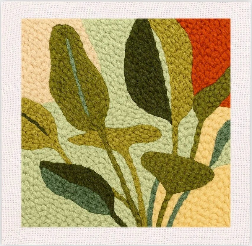 Punch Needle Kit, SDOYUNO Sunny Lemons for Handmade Fruit-Themed Decor