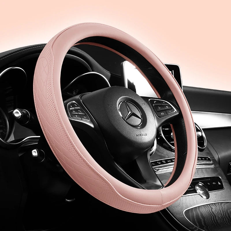 Steering Wheel Cover, Non-slip Napa Steering Wheel Cover Anti-Slip Comfort