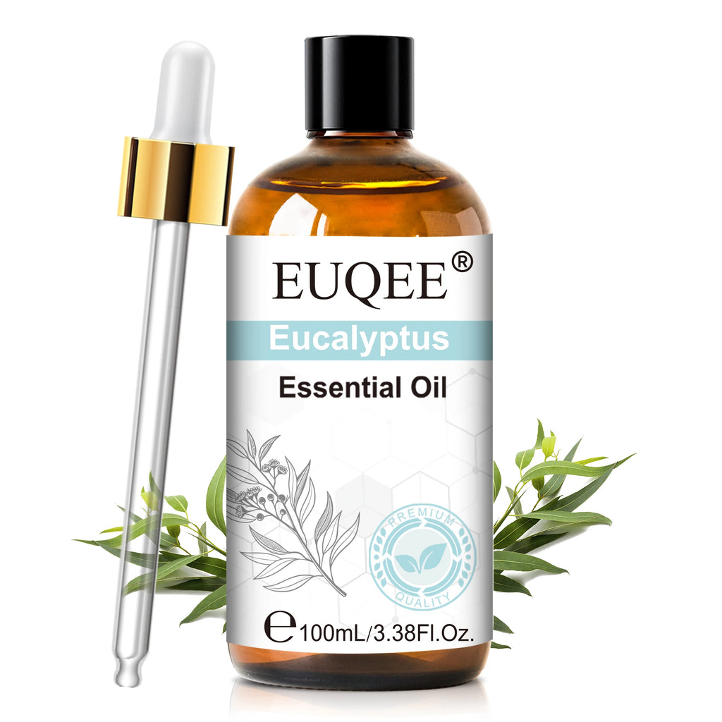 EUQEE 100ml Essential Oil For Aromatherapy,Diffuser,Candle Making Lavender Vanilla Sandalwood Lemongrass Aroma Essential Oil