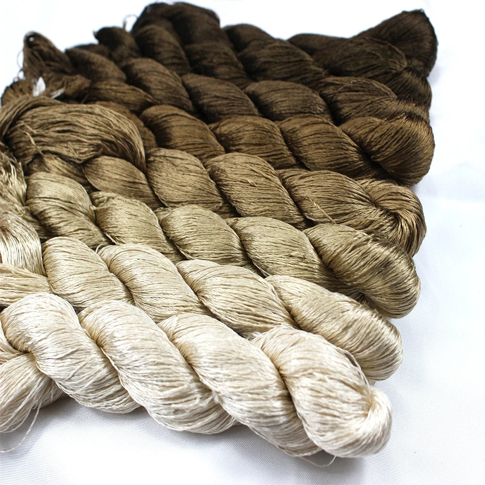 Embroidery Thread, Brown Colors for Hand Embroidery & Needlecraft Projects