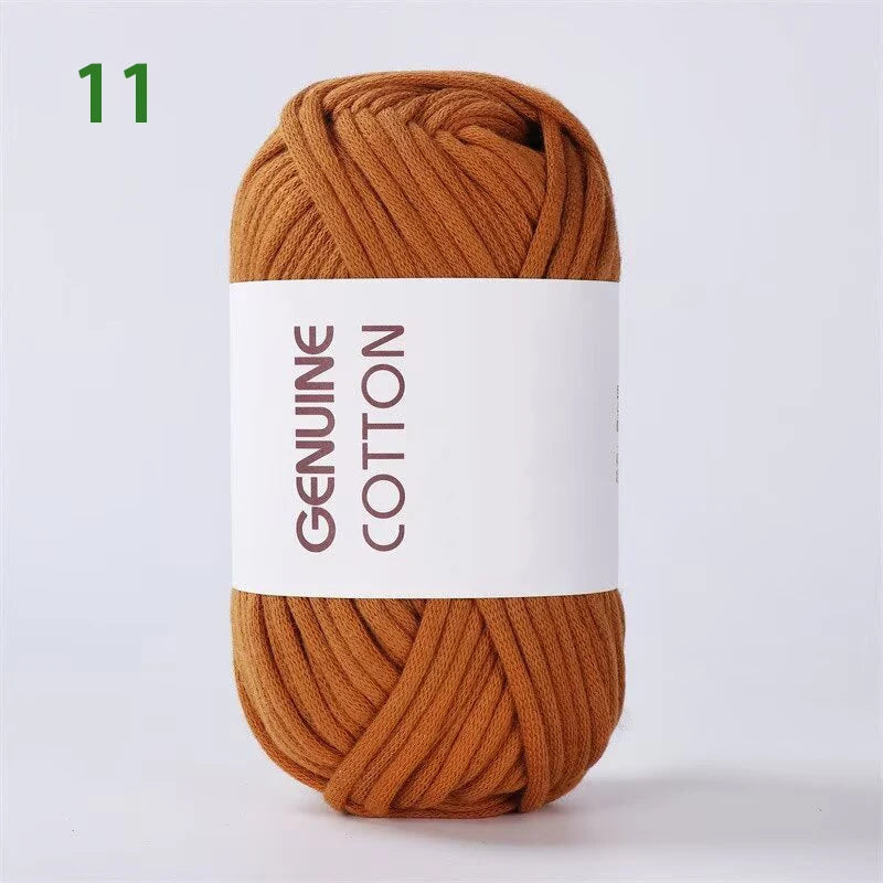 Yarn, Hollow Cord for Crochet Shoes, Scarves, Bags, Hats & Blanket Crafts