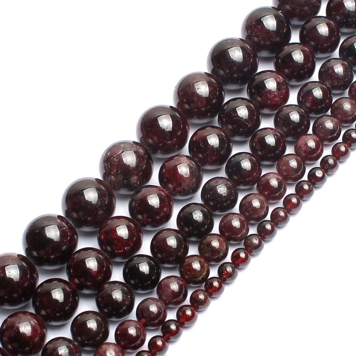 Stone Beads Tiger Eye Amethyst-Style Crystal Spacer Bracelets Necklace