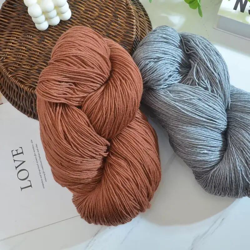 Yarn, Medium-Fine for Knitting Sweaters, Scarves, Vests & Handmade Blankets