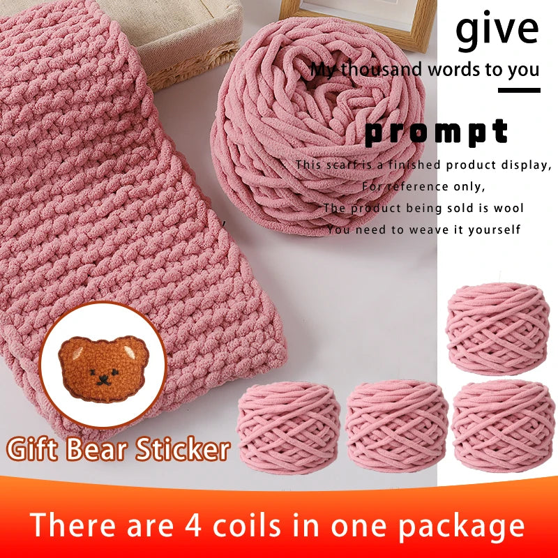 Yarn Pack for Handmade Scarves, Knitting Projects & Thoughtful Craft Gifts