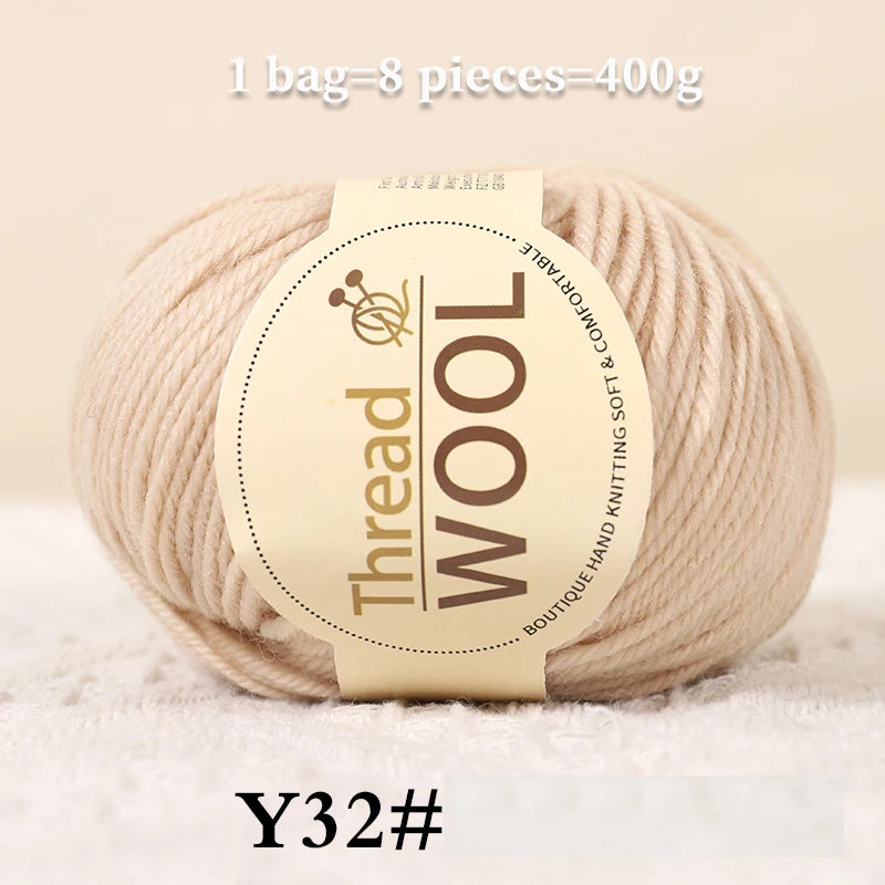 Yarn, Medium-Thick for Sweaters, Scarves, Gloves, Socks, Shawls & Coats