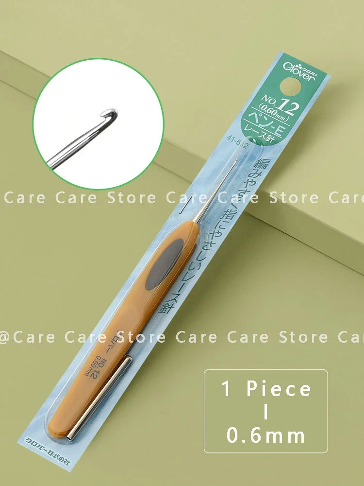 Crochet Hooks, Clover Amure for Handmade Yarn Crafts, Lace & Needlework