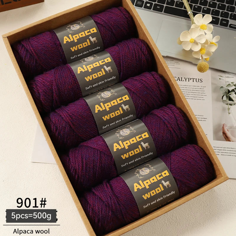 Yarn, Chunky for Knitting Sweaters, Coats, Hats, Gloves & Leg Warmers