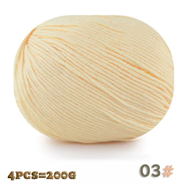 Yarn, Medium-Thick for Handmade Sweaters, Hats, Scarves, Gloves & Shoes