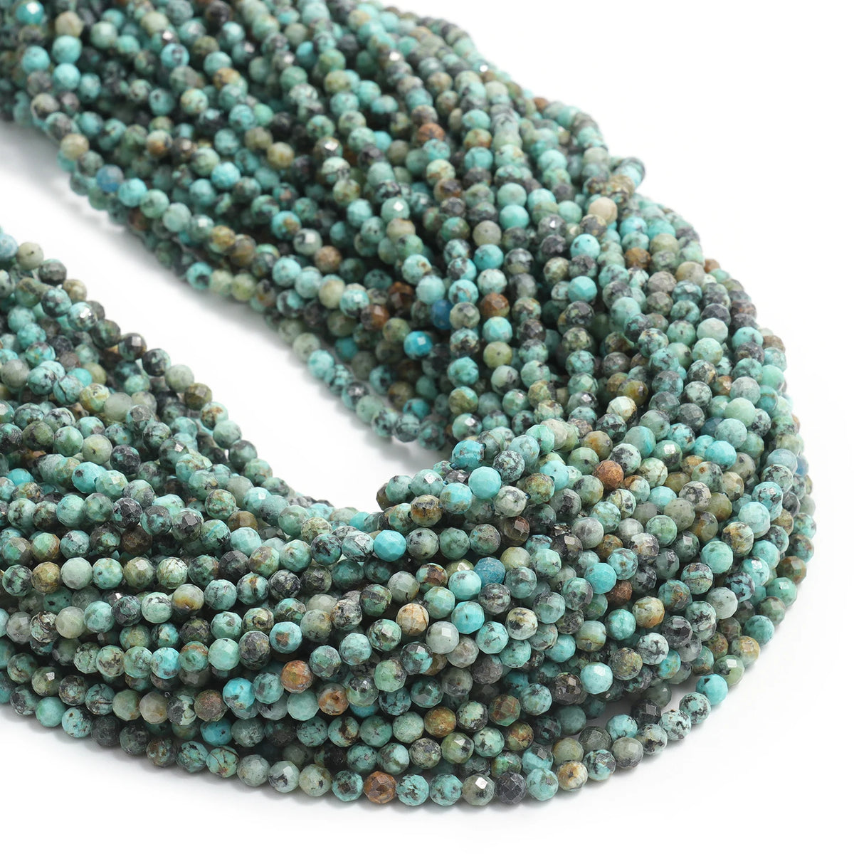 Stone Beads Tiny Faceted Tourmaline Tiger Eye Styles for DIY Jewelry Making