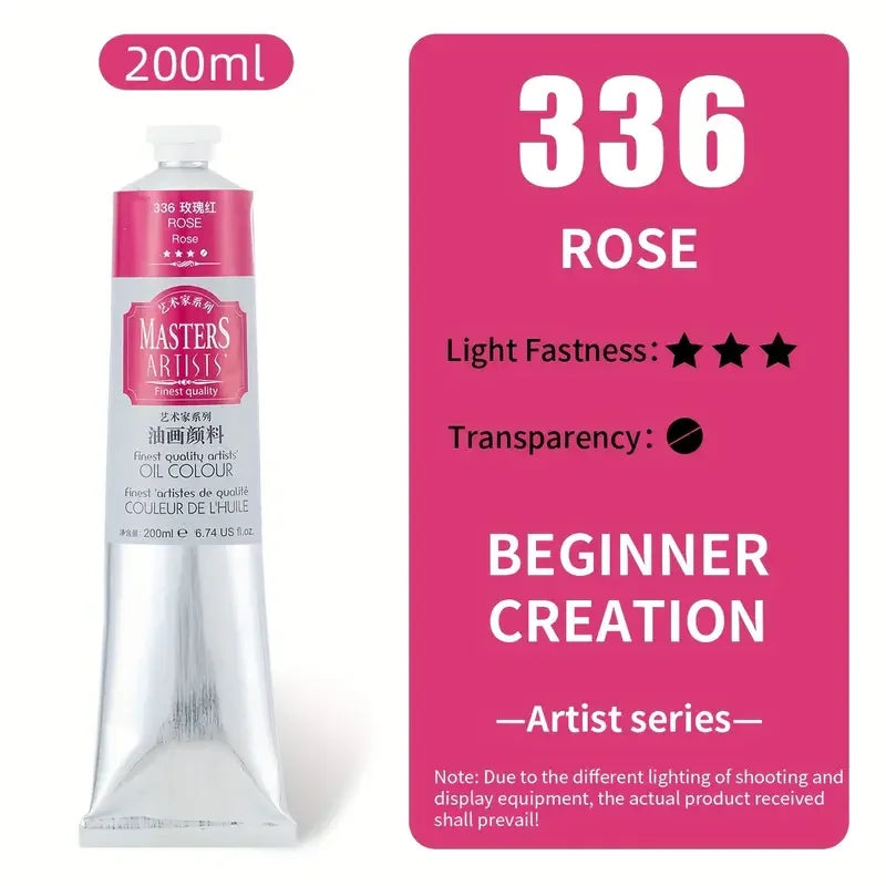Oil Paint Jumbo Tube, Marie's 200ml — 14 Colors, Artist Grade