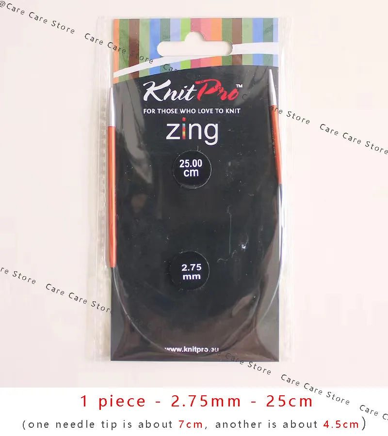 Knitting Needles, KnitPro Zing Asymmetrical Circular for Sleeves & Socks