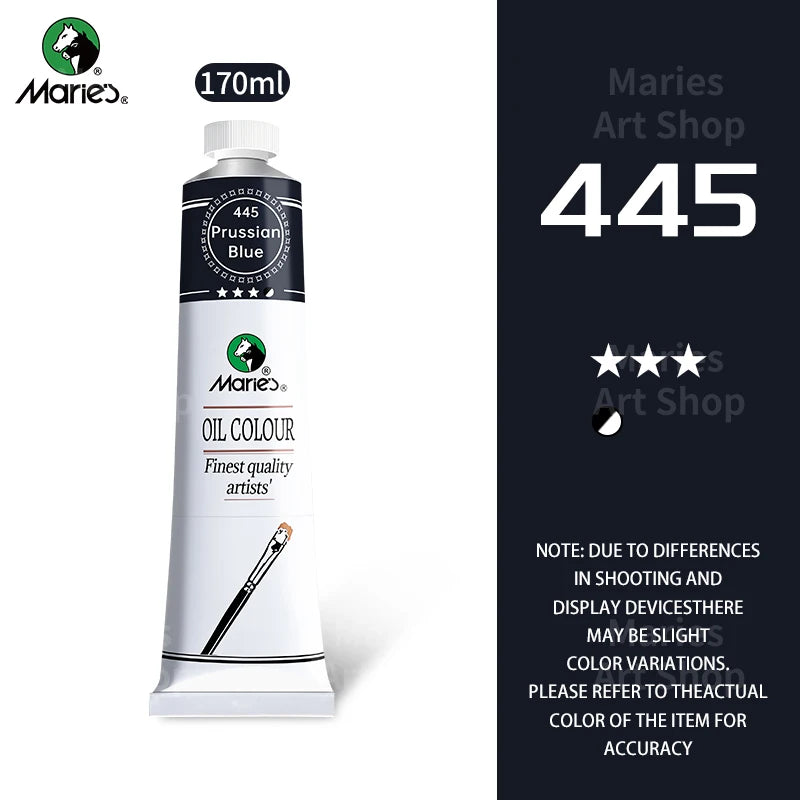 Oil Paint Large Tube, Marie's 170ml — 16 Colors, Artist Grade
