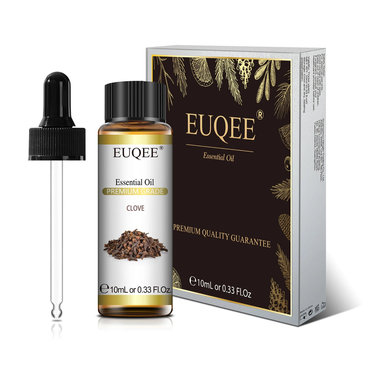 EUQEE Pure Essential Oil 10ml Premium Specialty Scents Dropper Diffuser Candle