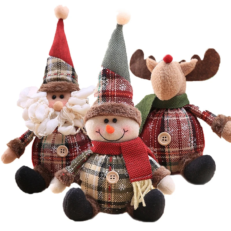 Christmas Doll Ornaments Merry Christmas Decorations For Home Table Decor Xmas Gift 2026 Navidad Natal New Year Decor 2026 Noel