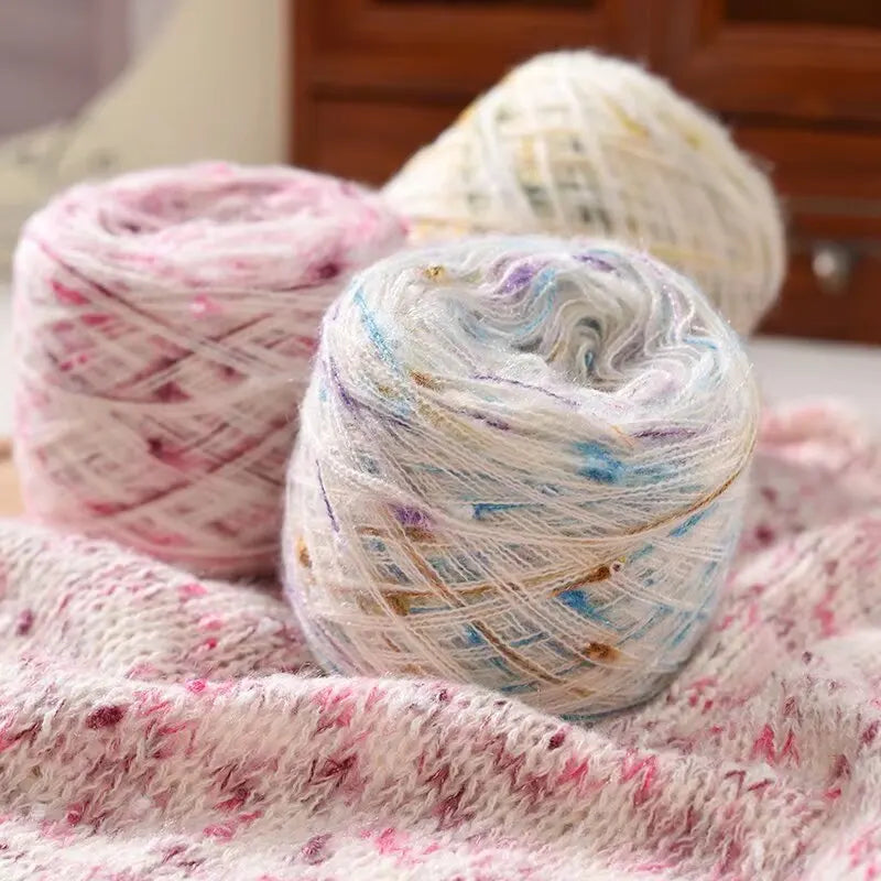 Yarn, Rainbow Colors for Sweaters, Scarves, Hats, Blankets & Shawls
