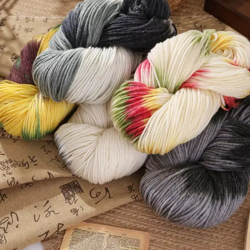 Yarn, Chunky Color Gradient for Handmade Coats, Scarves, Hats & Gloves