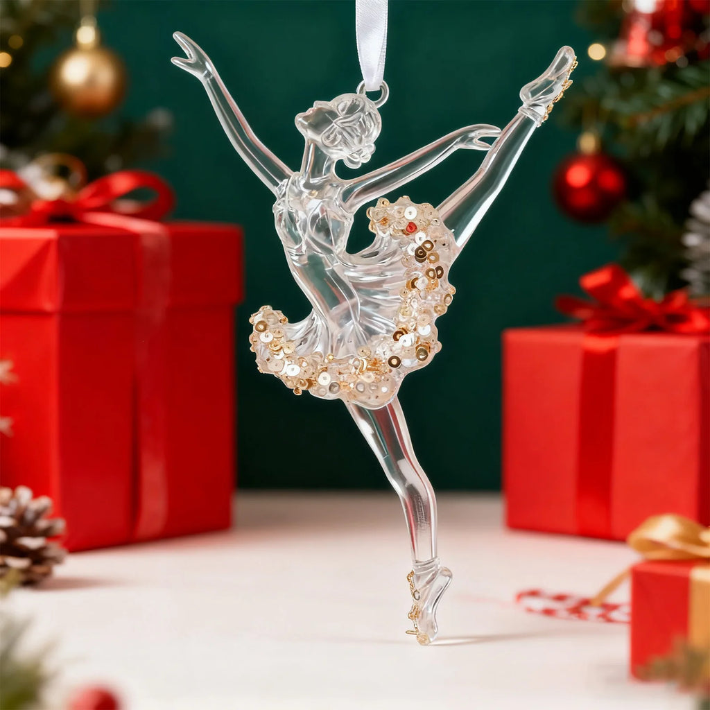 Christmas Tree Decoration Crystal Decorations Hanging Snowflake Icicle Clear Crystal Decoration Christmas Party Decoration