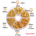 Jewelry Making Kits Alloy Set Earring Kit Lobster Clasp Open Jump Craft Supplies